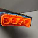 Nerf Elite 2.0 Tetrad QS-4 Blaster, Includes 4 Nerf Elite Darts, 4-Barrel Blasting, Tactical Rail for Customizing Capability, Pump Action