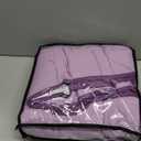 yescool Weighted Blanket (7 lbs, 41" x 60", Purple) Cooling Heavy Blanket for Sleeping Perfect for 60-90 lbs, Breathable Blanket with Premium Glass Bead, Machine Washable