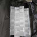 50L Fishing Tackle Backpack with Rod Holder and 4 Included 3600 Tackle Boxes - Waterproof Fishing Backpack for Ultimate Gear Organization and Storage (Black Camo)