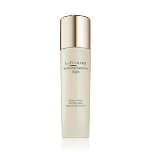 Este Lauder Revitalizing Supreme+ Bright Radiance Power Soft Milky Lotion Moisturizer with Vitamin C | Targets Dark Spots & Dullness, 3.4 Fl Oz