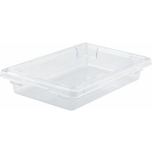 Winco Polycarbonate Food Storage Box, 12 by 18 by 3-1/2-Inch
