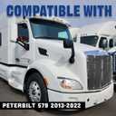 Chrome Center Middle Bumper fit for 2013-2022 Peterbilt 579 Semi Truck