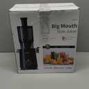 Cold Press Juicer, ECOSELF 4.35" Large Feed Chute for Family Needs, Professional Juicer Machines For Whole Fruits & Vegetables, Self Feeding Effortless for Batch Juicing