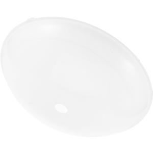 Veemoon Emergency Ceiling Light Cover Round Plastic Lampshade for Bedroom and Hallway Easy to Install Replacement Shade Sturdy Light Fixture Cover for Indoor Use