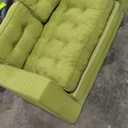 YOSHOOT Loveseat Sleeper Sofa, 55" Convertible Sofa Bed Couch Futon Couches for Living Room, 3-in-1 Pull Out Floor Couch with Reclining Backrest and Pillows