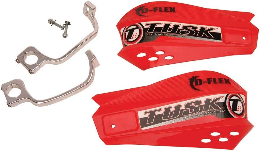 Tusk 1198140004 Mx D-Flex ATV Handguards Red