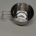 LIFKOME Stainless Steel Kitchen Sink Drainer Mesh Sink Strainer Drain Basket for Kitchen