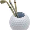 Seadream Golf Gift Set,Golf Ball Pen Holder Set with 3 Golf Pens