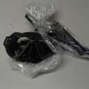 Greatever Dry Snorkel Set,Panoramic Wide View Anti-Fog Scuba Diving Mask,Professional Snorkeling Gear for Adults Kids (Small, Black)