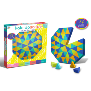 Anker Play Jumbo Kaleidoscope Chalk Set, 72 pc