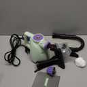 1050W Powerful Steam Cleaner with 9pcs Accessories & Safety Lock, Quick Heating Pressurized Handheld Steam Cleaner for Home, Multi-Surface Steamer Cleaner for Car, Window, Bathroom, Grout and More