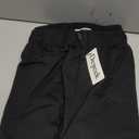 Deyeek Tear Away Pants for Women Side Full Open Sweatpants Loose Fit Casual Post Surgery Adaptive Clothing with Pockets (XX-Large, Black)