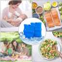 Teamoy Breastmilk Ice Pack(Pack of 2), Bottle Ice Packs for Breastmilk Storage and Breastfeeding Working Mom, Small