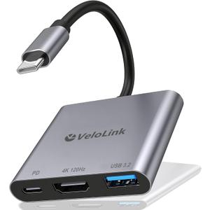 Switch 2 Dock Station with 4K HDMI2.1,USB C to HDMI Adapter for Switch 2&1 Compatible MacBook,Laptops 4K120Hz(Requires Manual Update for NS2'S V21+)