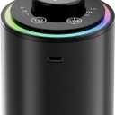 Waterless Essential Oil Diffuser, Portable Aromatherapy Diffuser,3 Countdown Timers & 3 Mist Levels for Home, Room, Car, Office (Black)