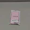 Longlayss Compatible with iPhone 14 Pro Max Case Cute Aesthetic Checkerboard Checkered Phone Case for Women Girl Shockproof Slim TPU and Hard PC Protective Cover (Pink)