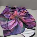 FOREVER QUEEN Pinkish Purple Flower Luggage Cover Suitcase Protector Suitcase Cover Anti-Scratch, Stretchable Bag Cover Washable Durable Polyester, M(fits 24-26Inch suitcase)