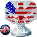 Poolmaster American Stars and Stripes Eagle Competition Poolside Basketball Game