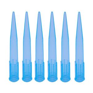 500 Pieces Clear Blue 1000 ul 1 ml Laboratory Lab Plastic Liquid Pipette Pipettor Tips
