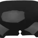 Black 8" Wave Windshield Windscreen Compatible for 1996-2013 Harley Davidson Street Glide Electra Glide Ultra Classic Touring FLHT FLHTC FLHX Tri Glide 96-13