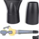 Leaf Blower Flat Nozzle & Flare Tip Nozzle Kit Compatible with Dew-alt 60V Flexvolt Leaf Blower DCBL772X1, DCBL772, Fits Model - Quick Drying, Cleaning and Other uses, Easy to Install and Remove