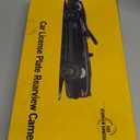 License Plate Backup Camera HD Night Vision Rear View Camera with 8 LEDs 170 Viewing Angle Waterproof Backup Rear Camera for Cars