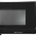 Emerson MW9255B Countertop Microwave Oven, 6 Pre-Programmed Settings, Removable Glass Turntable and Child Safety Lock, 0.9 Cu ft, 900W, Black