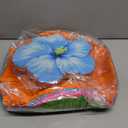 24 Pcs Luau Placemats and Flower Place Mat, Round Luau Fringe Place Mats Tropical Hibiscus Place Mats Bulk Summer Hawaiian Plate Table Placemats Tropical Party Supplies