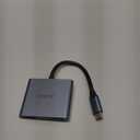 USB C to Dual HDMI Adapter 4K@30Hz, KOZYC USB C Hub Multiport Adapter with 2xHDMI, USB 3.0, 100W PD, Support USB C to HDMI Splitter Extended Display for MacBook Pro (MST Is Not Supported On MacOS)