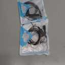 Covert Acoustic Tube Walkie Talkie Earpiece Surveillance Headset with Mic Compatible with 2 Pin Kenwood Two Way Radio