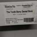 Shameless Pets The Tooth Berry Dental Stick Dog Treats, No Artificial Colors, Flavors or Preservatives, Grain Free, 7.2 Ounce (Pack of 6), BBD: JUN 25 2027