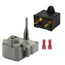 WPW10194431 Refrigerator Start Relay & Run Capacitor Compatible with Whirlpool,Amana,Crosley,Jenn Air,Kenmore,Maytag,Replace WPW10662129,CKD662129X