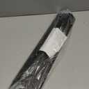 Black Adjustable Fireplace Hood for 28 to 48" Fireplace Hood Heat Shield Equipped with Insulation Cotto