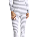 Women's V Neck Long Sleeve Jumpsuit Bodycon One Piece Pajamas Bodysuit Romper Sleepwear (L)