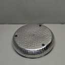 IHI EST. 1986 India Handicrafts 20510 Round Hammered Silver Tone 13 Inch Aluminum Decorative Serving Bowl