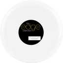 [30 Pack 10.7''] White Plastic Party Plates Edge Collection Premium heavyweight Elegant Disposable Tableware Dishes