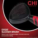 CHI for Dogs Small Dog Detangling Kit - 3-Piece Grooming Set with Detangling Spray, Double-Sided Brush, and Slicker Brush - Dog Grooming Essentials for Coats and Tangles (One Size)