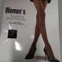MEME&WEWE 2 Pairs Tights for Women, Sheer Stockings for Women Pantyhose,20D High Waist No Rip Control Top Tight Pantyhose (Small, Black)