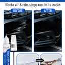 Glacier Silver Metallic A83 Touch up Paint for BMW-Exact Match Scratch Repair Kit 2-In-1 Premium Car Paint Pen for Chips & Nicks