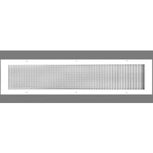 14" x 32" or 32" x 14" Cube Core Eggcrate Return Air Grille - Aluminum Rust Proof - HVAC Vent Duct Cover - White [Outer Dimensions: 15.75 x 33.75]