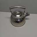 Kettle Stovetop Whistling Tea Kettle 2.2L Stainless Steel Tea Kettle Stovetop Whistling Teakettle Teapot with Ergonomic Handle Large Capacity for Home Tea Kettle Stovetop Teapot