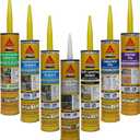 SIKA Sikaflex Self-Leveling Sealant, Gray Polyurethane, Fast Curing, for Concrete Expansion Joints, Waterproof, Paintable, Fills Cracks up to 1.5 in., 10.1 fl. oz Cartridge