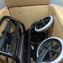 Portable Wheelchair,Lightweight Foldable Transport Chair with Handbrake for Adults and Senoirs