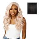 Sensationnel Dashly Lace Front Wig - Unit 56 Hand Tied Laceparting Ear to Ear Synthetic (1B OFFBLACK)