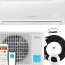  24000 BTU Mini Split Air Conditioner, Energy Star, with Remote, Compatible with Alexa, Googlehome, Heat Pump, 21 SEER2 Inverter, 24H Timer, for Rooms up to 1500 Sq.Ft (Airtural Series) l