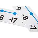 hand2mind -20 to 100 Integer Number Line for Classroom Wall, Math Borders Classroom Bulletin, Number Lines for Students, Teacher Supplies, Number Line with Negative Numbers, Math Posters (12 Sections)