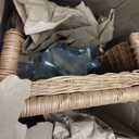 Creative Co-Op Decorative Handwoven Rattan Hanging Basket, Natural
