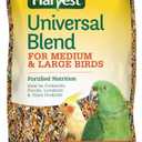 Wild Harvest Universal Blend for Medium and Large Birds 10 Pounds; Fortified Nutrition