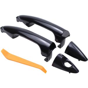 ApplianPar Front Driver and Passenger Side Exterior Door Handle for Hyundai Accent 2012-2017