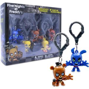 Five Nights at Freddy's Backpack Hangers (Five Nights at Freddy's Backpack Hangers Collector's Box)